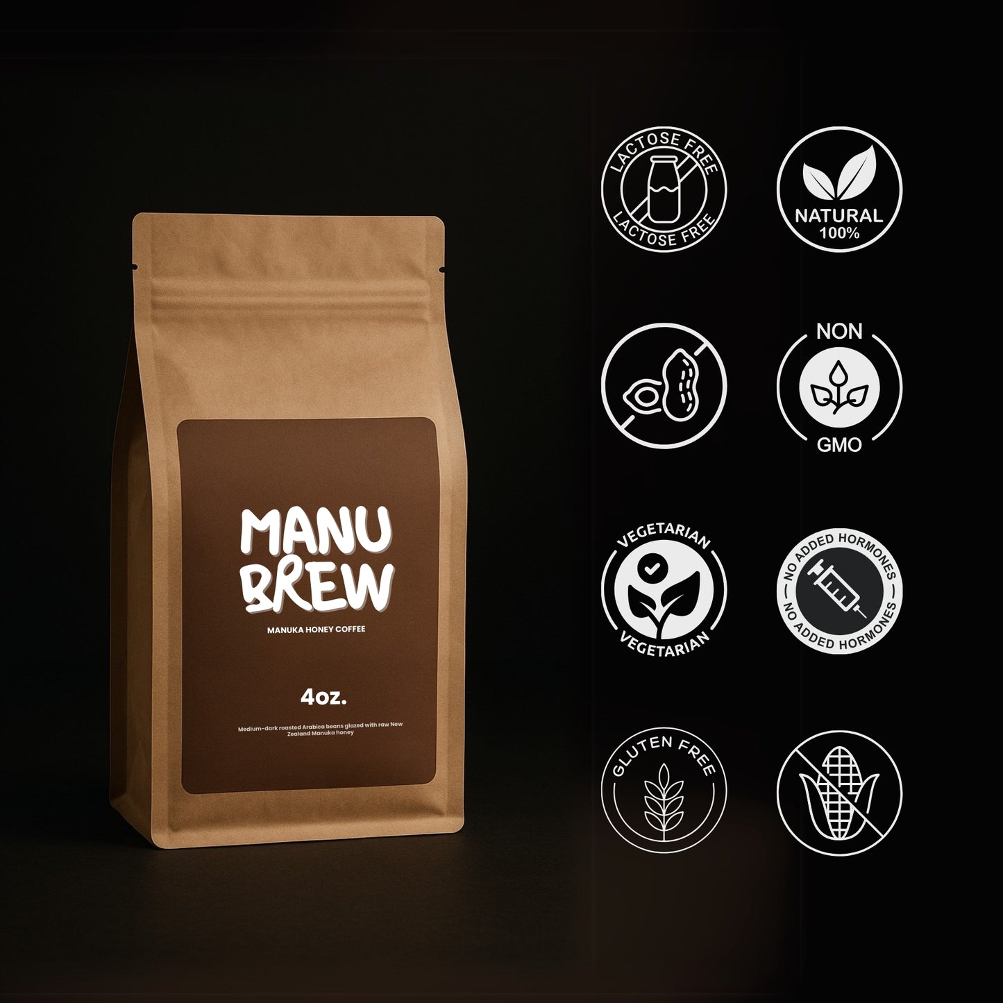 Manubrew - Manuka Honey Coffee